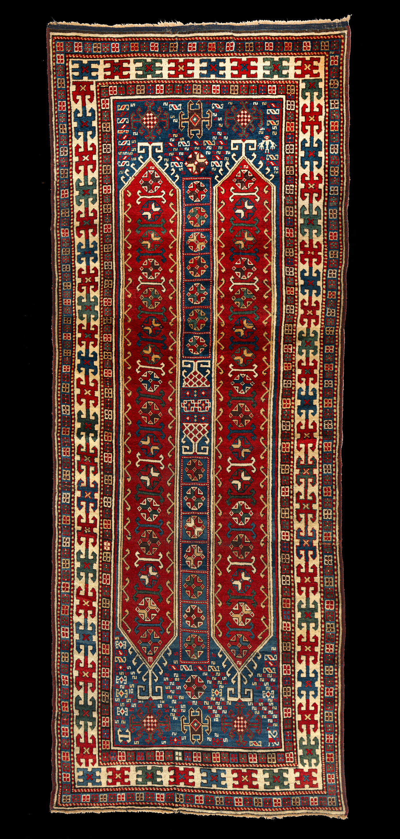 Antique Armenian Church rug