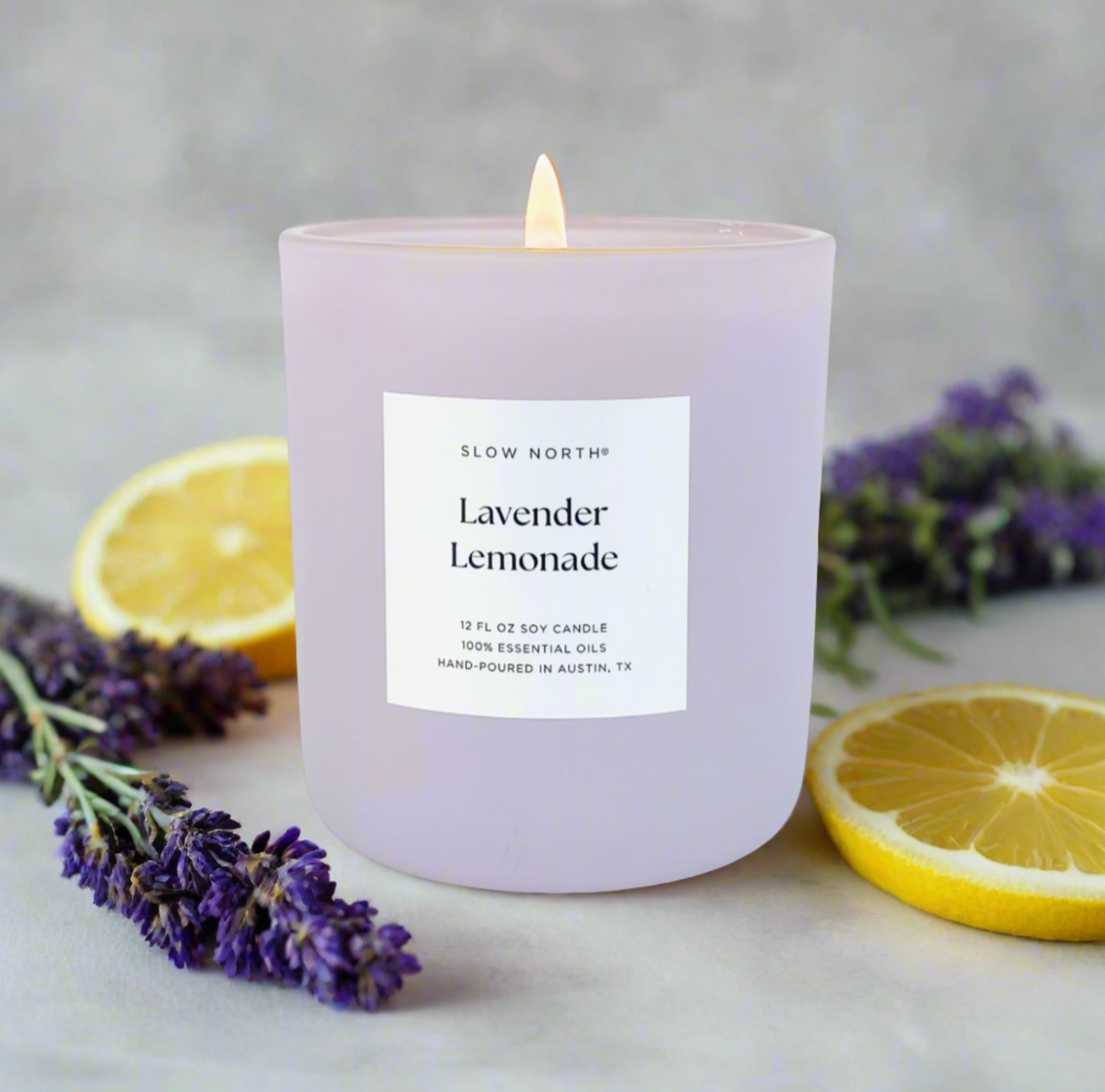 Lavender Lemonade Candle | Slow North