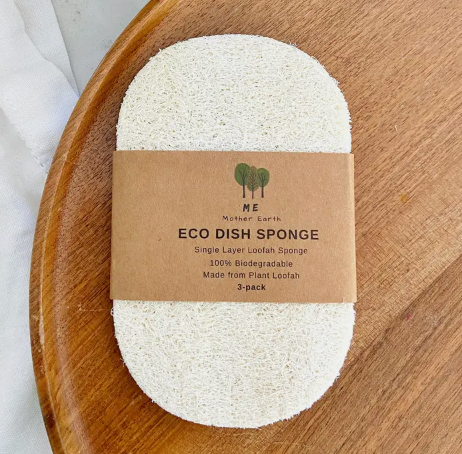 Compostable Kitchen Sponge 3 Pack | Me Mother Earth