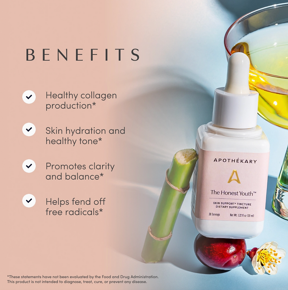 Thumbnail: The Honest Youth™ Skin & Anti-Aging Herbal Drops | Apothékary