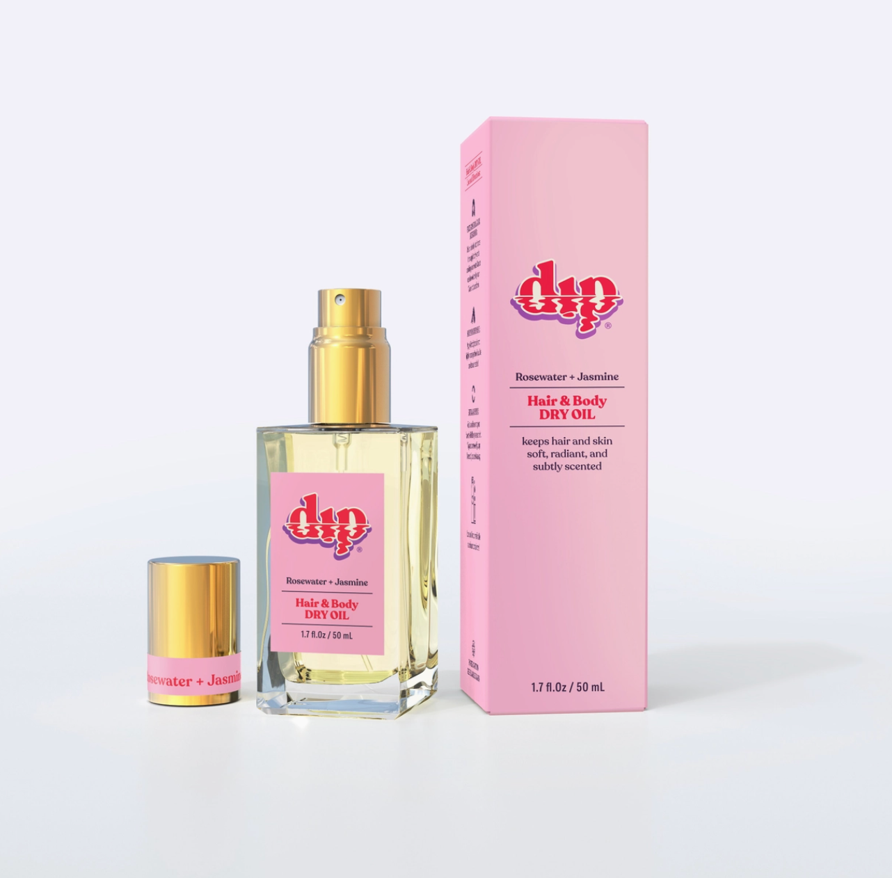 Hair + Body Dry Oil Rosewater + Jasmine | Dip