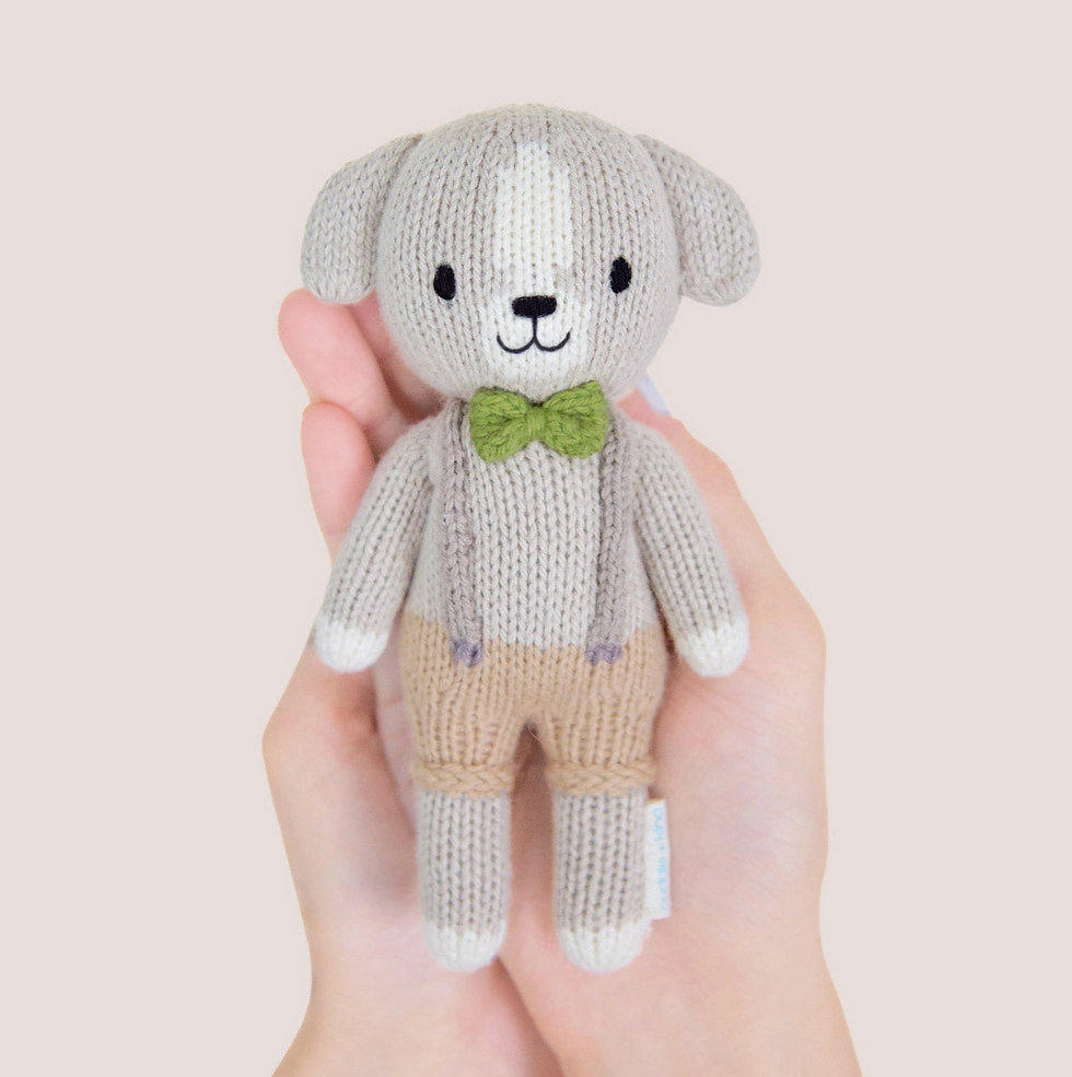 Thumbnail: Tiny Noah the Dog Doll | cuddle + kind