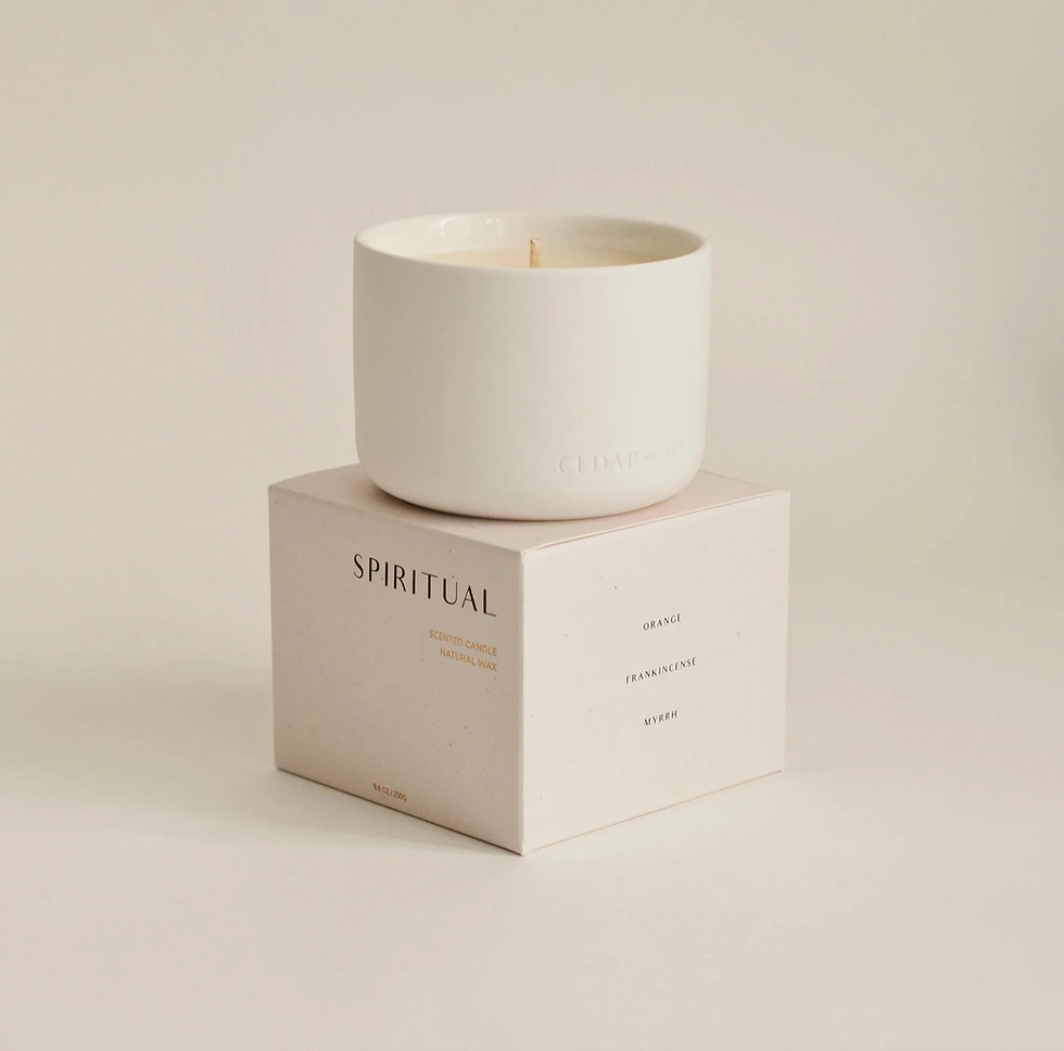 Thumbnail: Spiritual Candle | Cedar & Myrrh