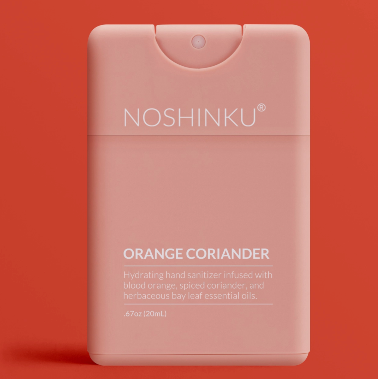 Orange Coriander Ultra-Moisturizing Pocket Hand Sanitizer |Noshinku