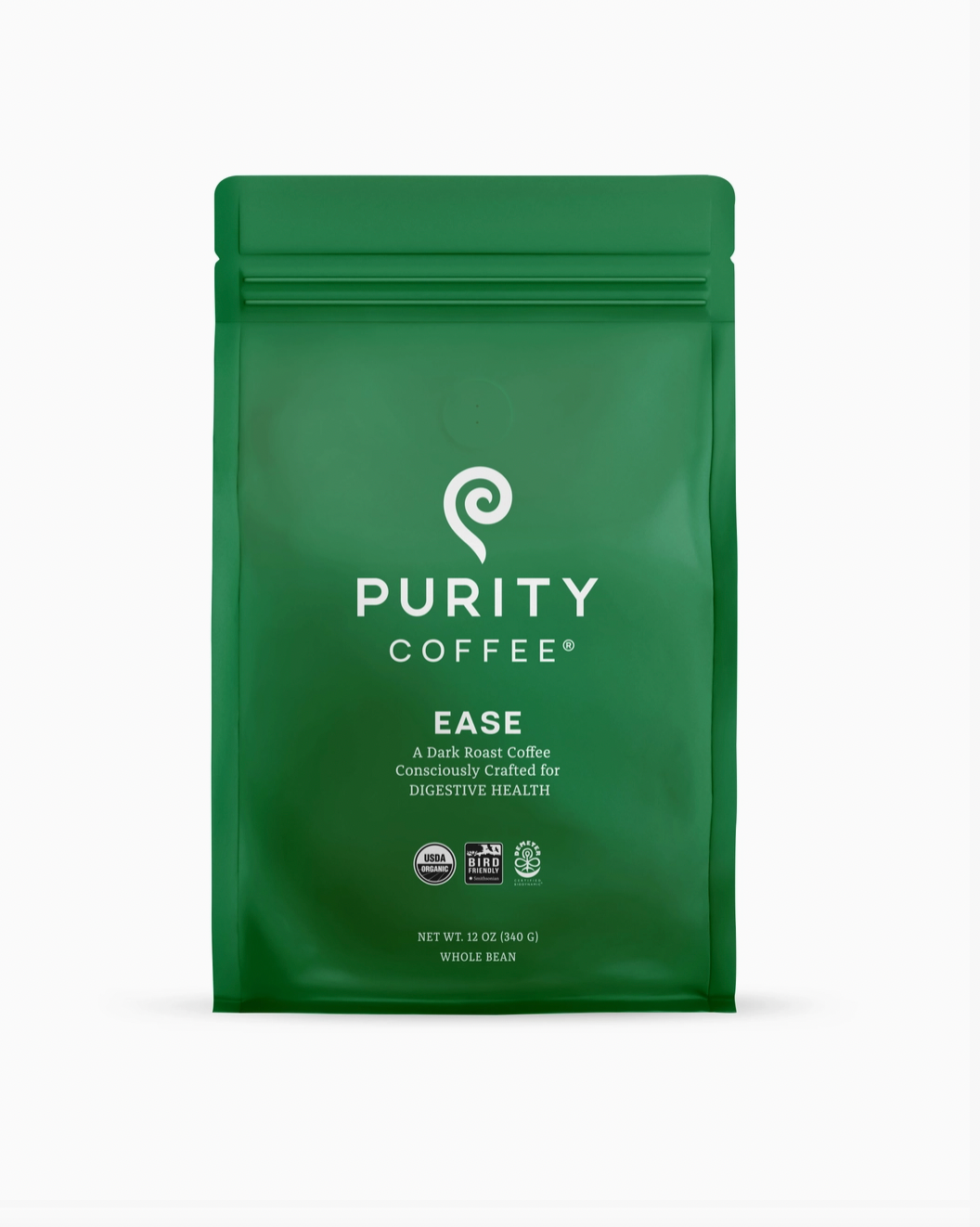Ease: Dark Roast Coffee Beans | Purity Coffee