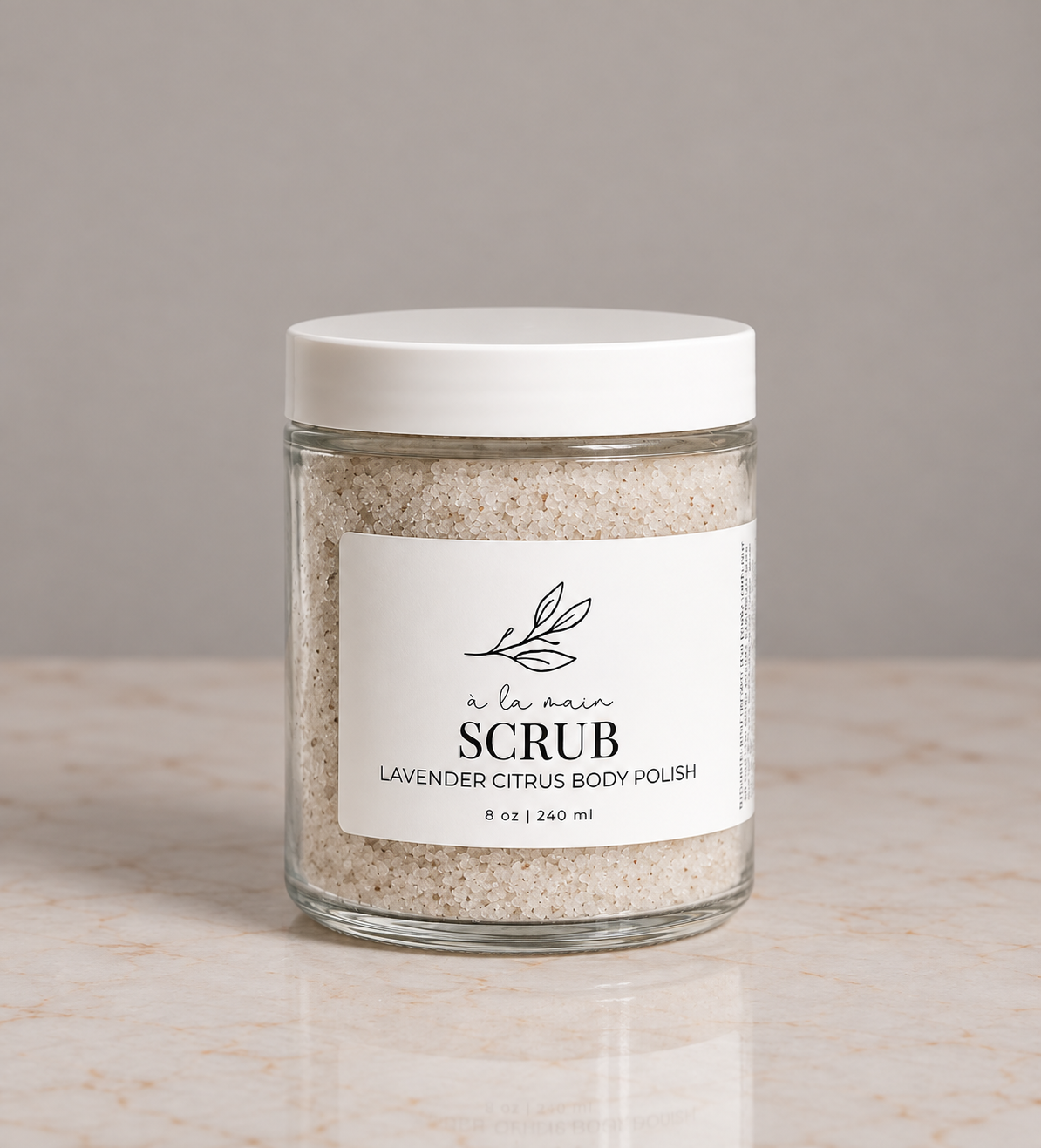 Scrub Lavender Citrus Body Polish | à la main