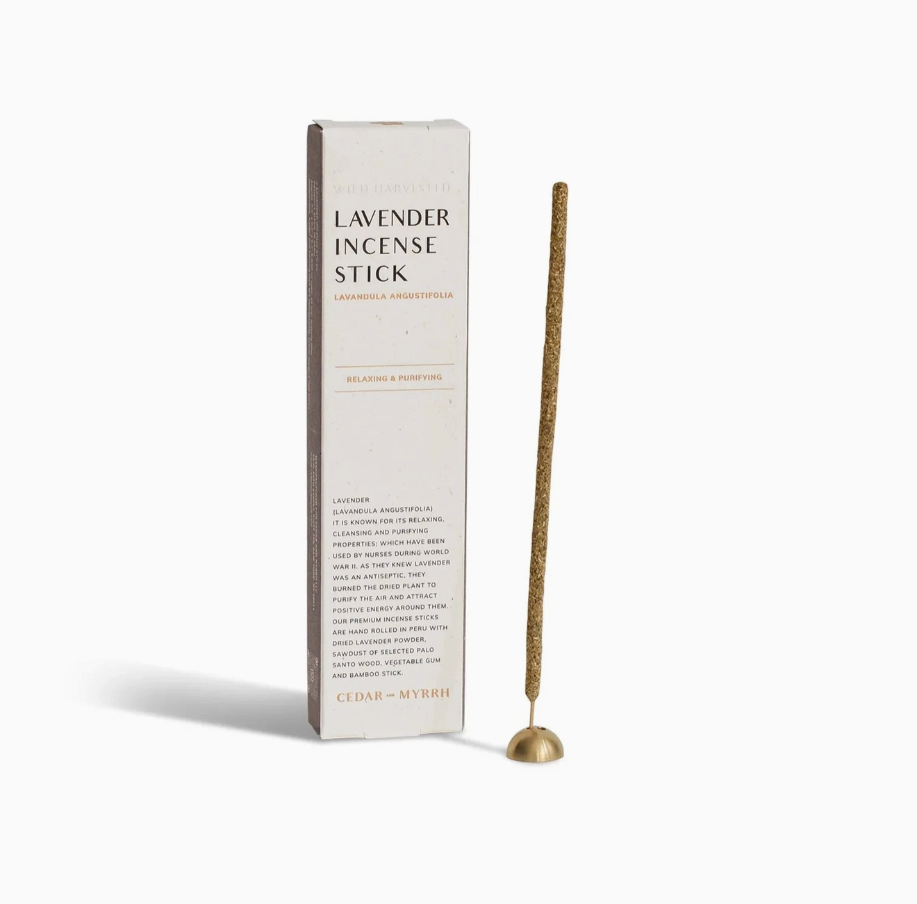 Lavender Incense Sticks | Cedar & Myrrh