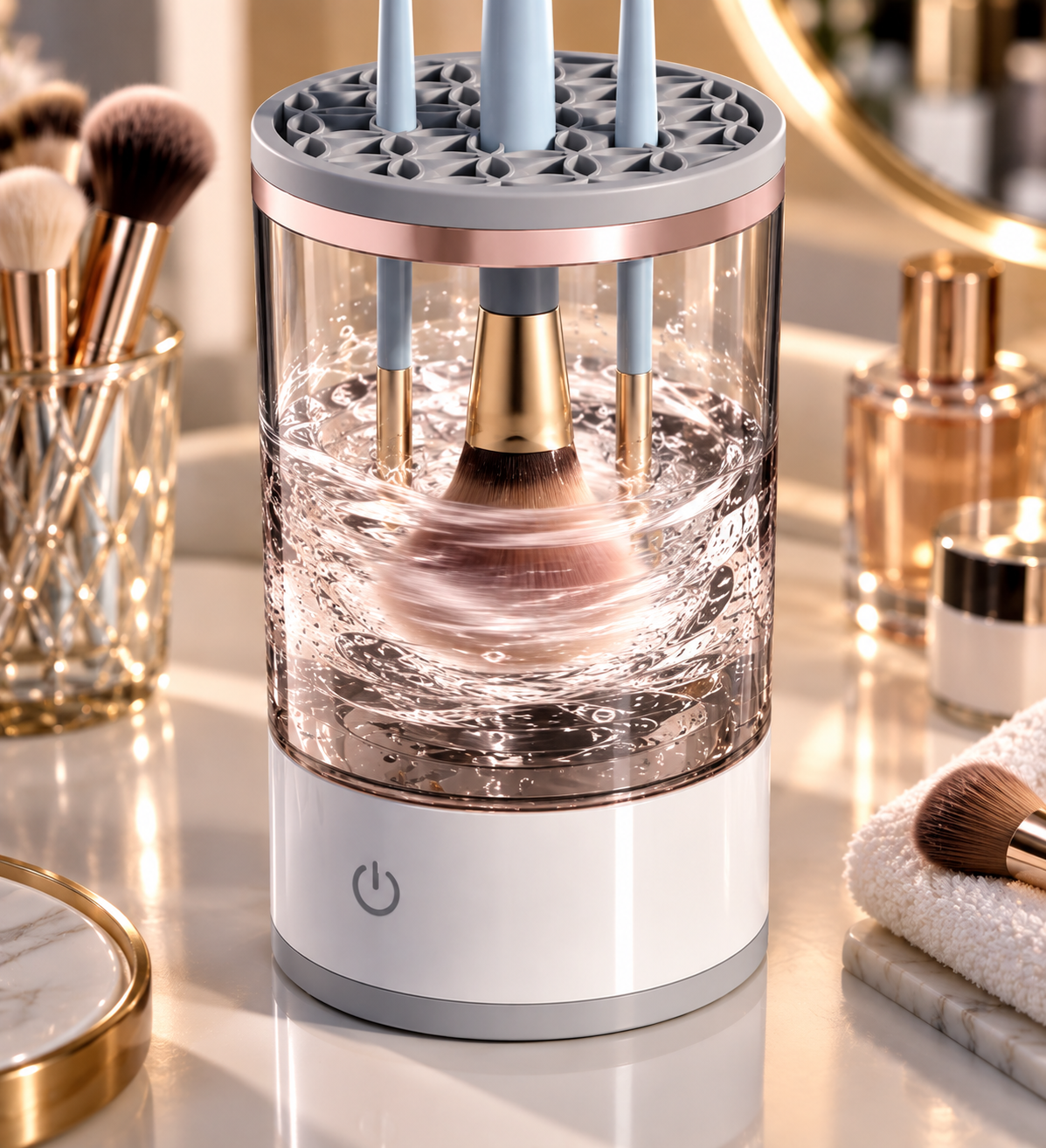 Rechargeable Makeup Brush Cleaner