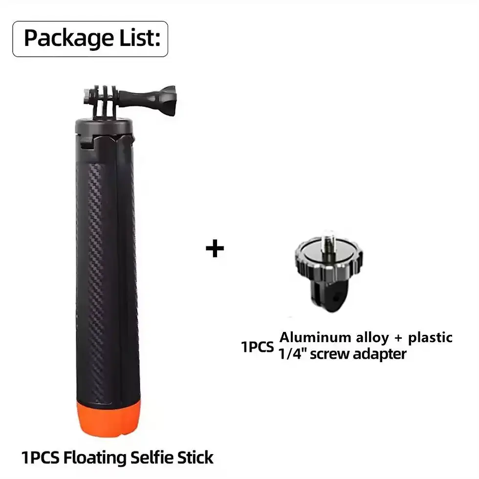 Thumbnail: FANGTUOSI Underwater Buoyancy Bar Diving Extendable Selfie Stick Tripod for