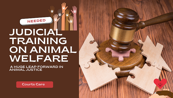 #AnimalWelfare Sensitisation & Training for Judicial Officers