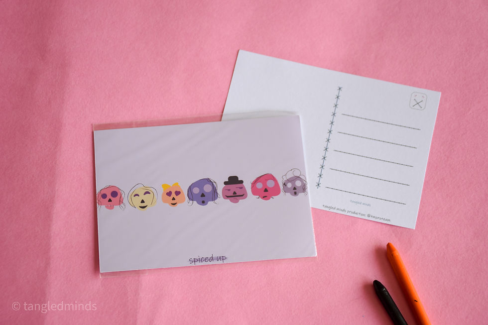 Thumbnail: SPICED UP postcard