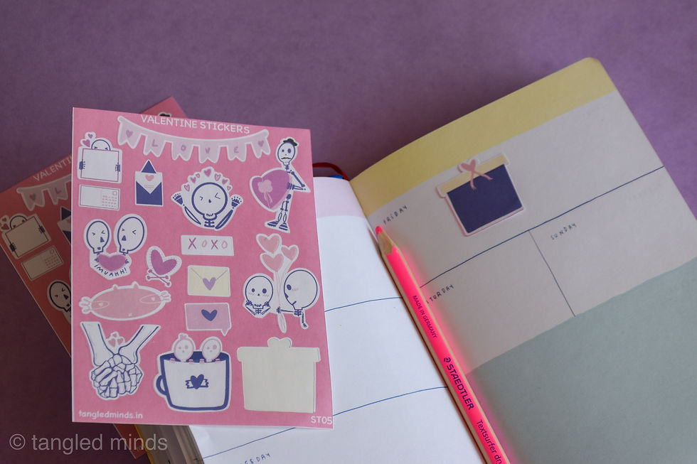 섬네일: Valentine stickers