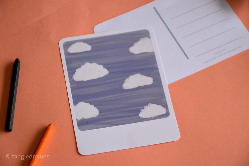 섬네일: CLOUDS postcard