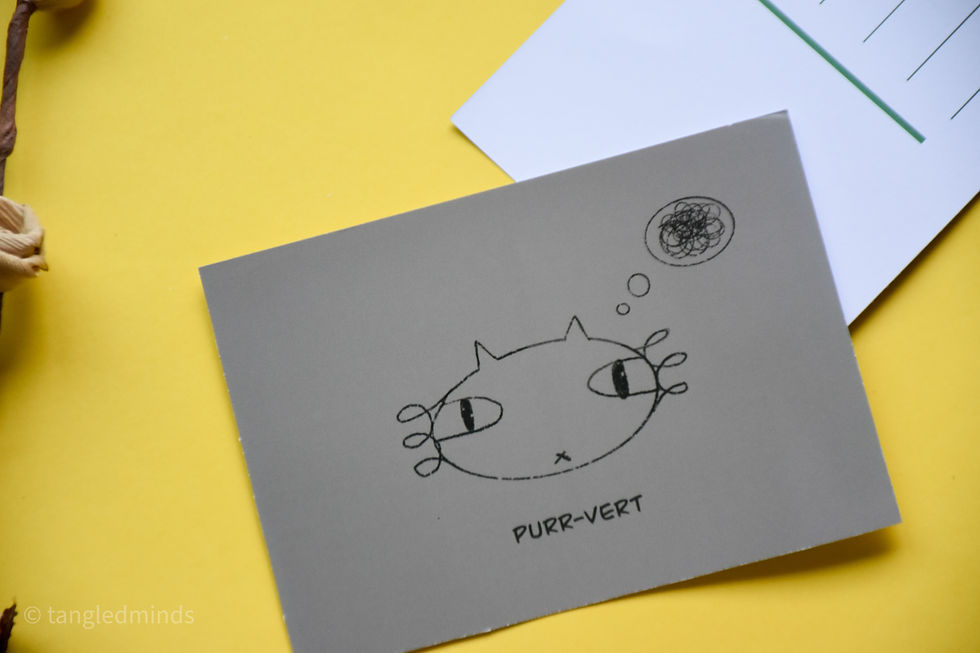 Thumbnail: PURRVERT postcard