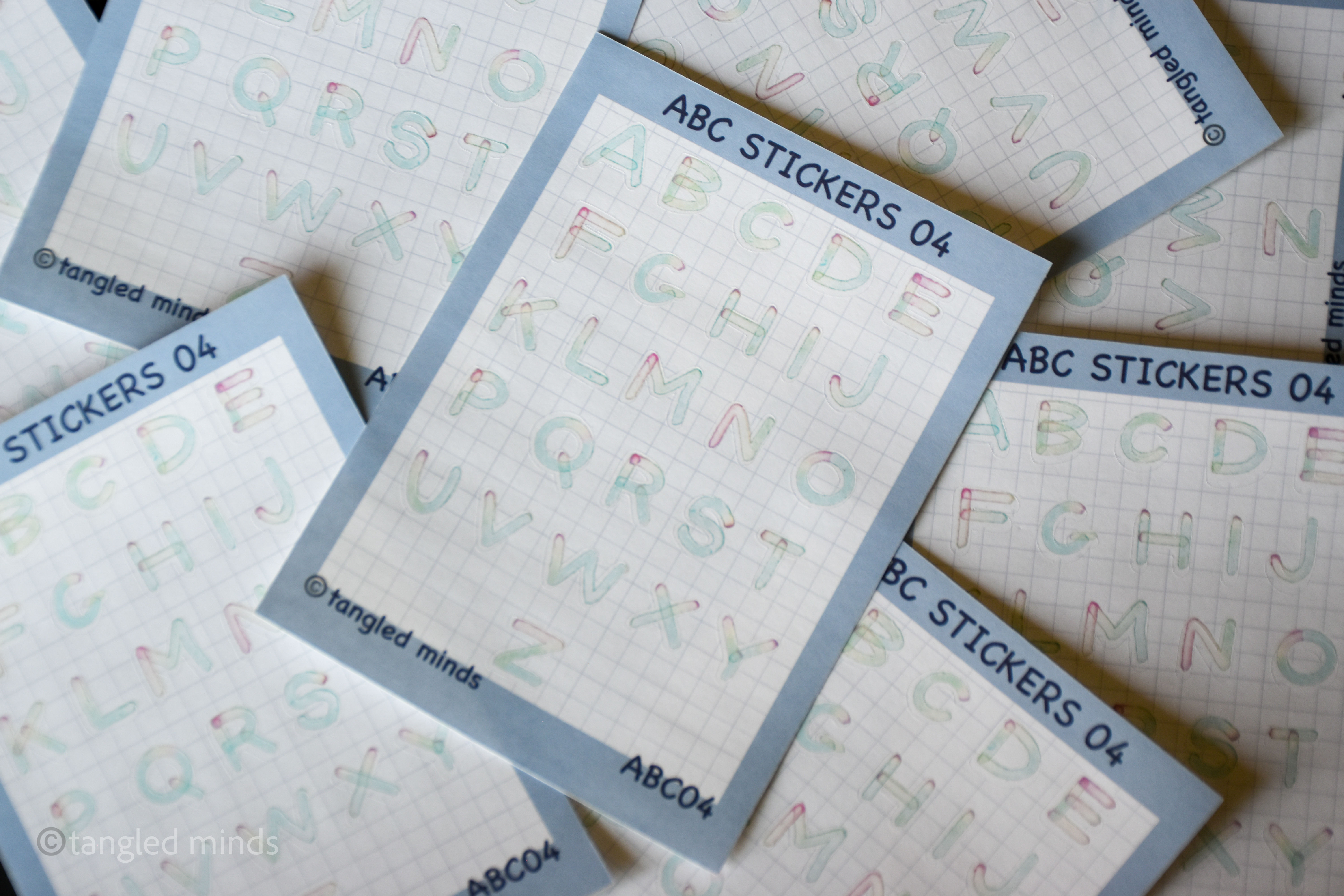 ABC stickers - 04