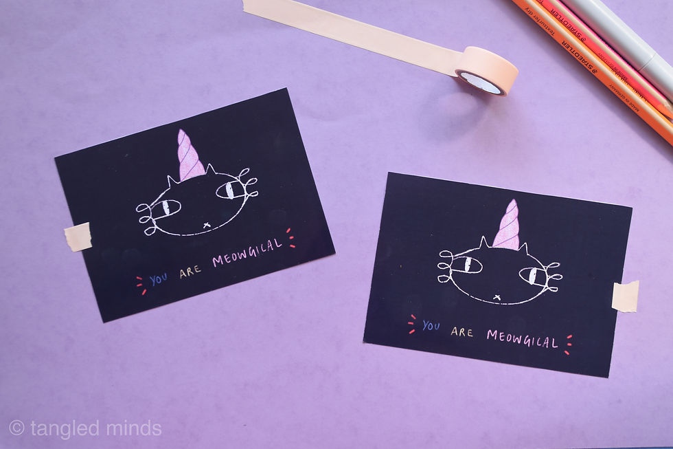 Thumbnail: YOU’RE MEOWGICAL postcard