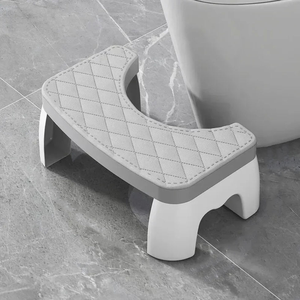 Thumbnail: 1 Piece Toilet Portable and Removable Non-slip Squat Stool with U-Shaped Arc Des