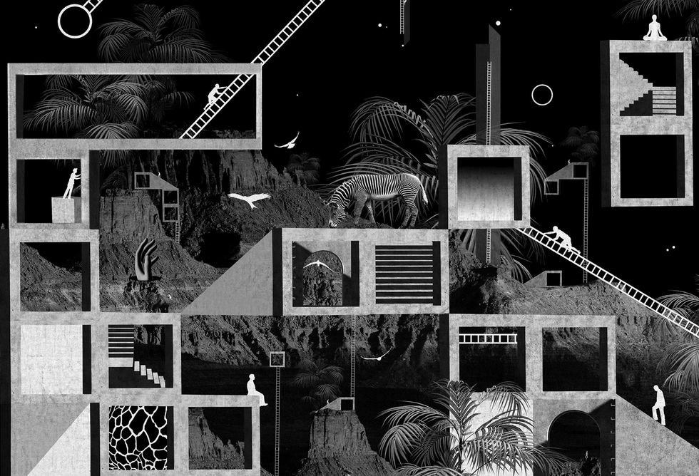 Detail from Transmigrations I