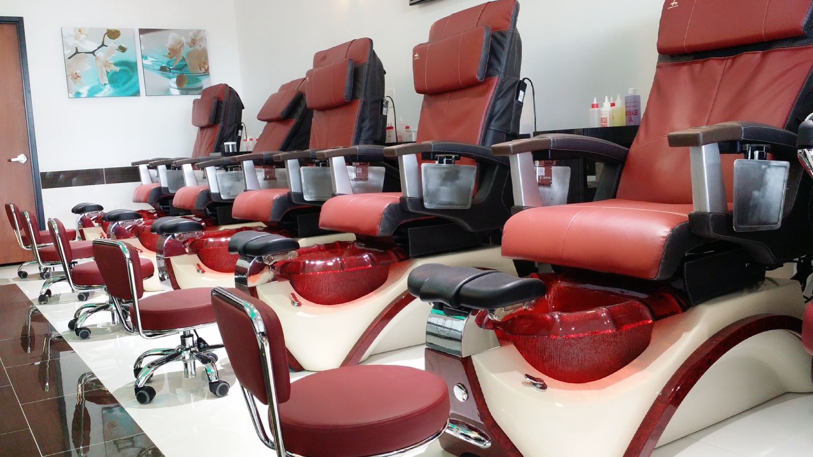 Nail bar of texas cypress pictures