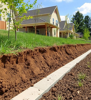 Coverage is structured to address claims arising from alleged errors in grading, drainage