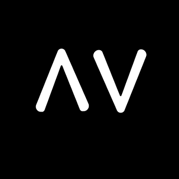 Conclave company logo: a minimalist design with a monochromatic colour scheme, white design on black background