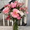Thumbnail: pink daisy white flower floral arrangement