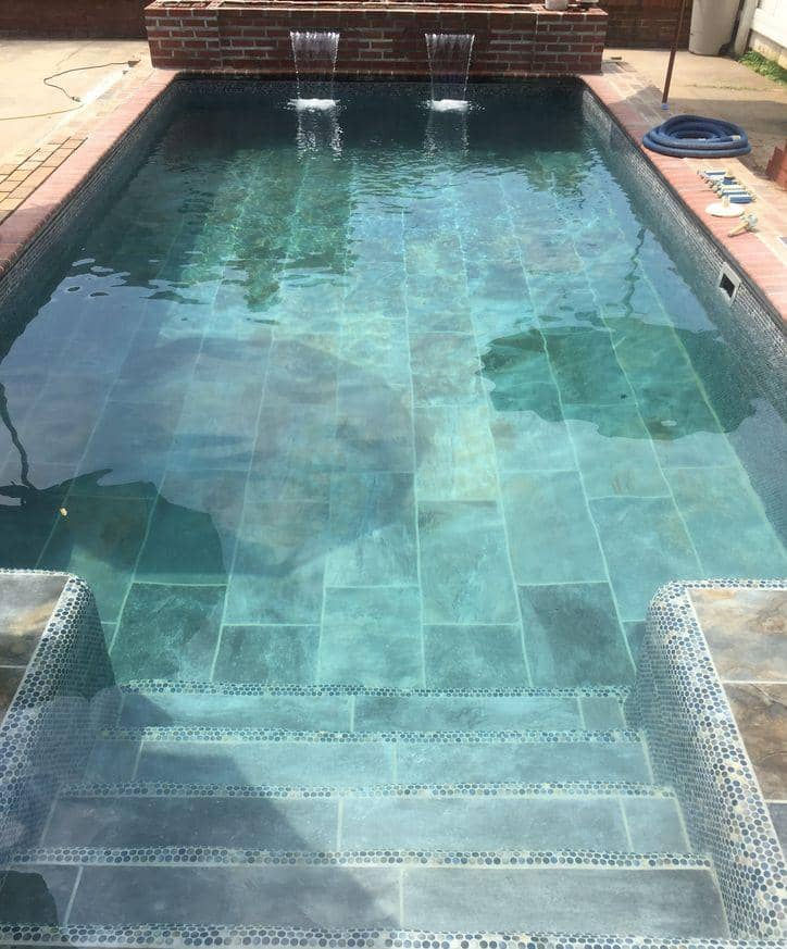 Miniature : Carreaux piscine bali green espagnol 1er choix