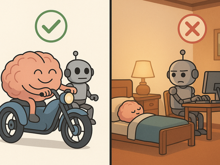 Lazier and atrophied brains in the Age of AI