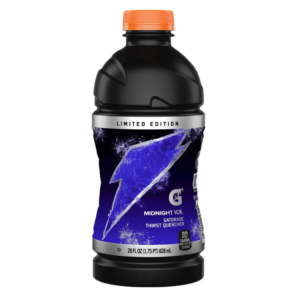 Gatorade Thirst Quencher Midnight Ice 28oz Btl