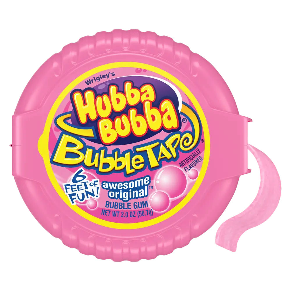 Hubba Bubba Original Bubble Gum Tape, 2 oz