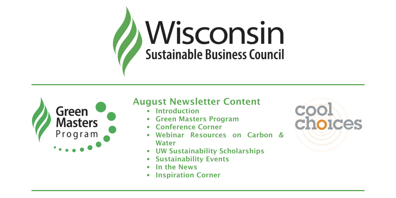 August Newsletter