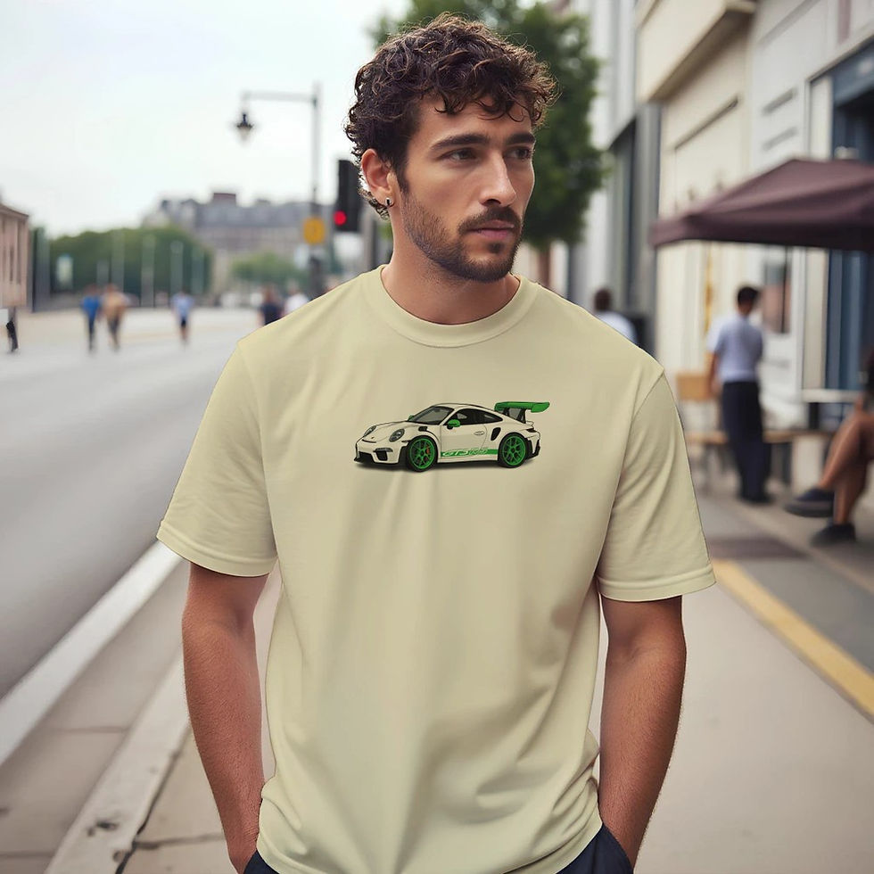 GT3RS (animated) - Unisex Crewneck T-shirt | Gildan® 64000