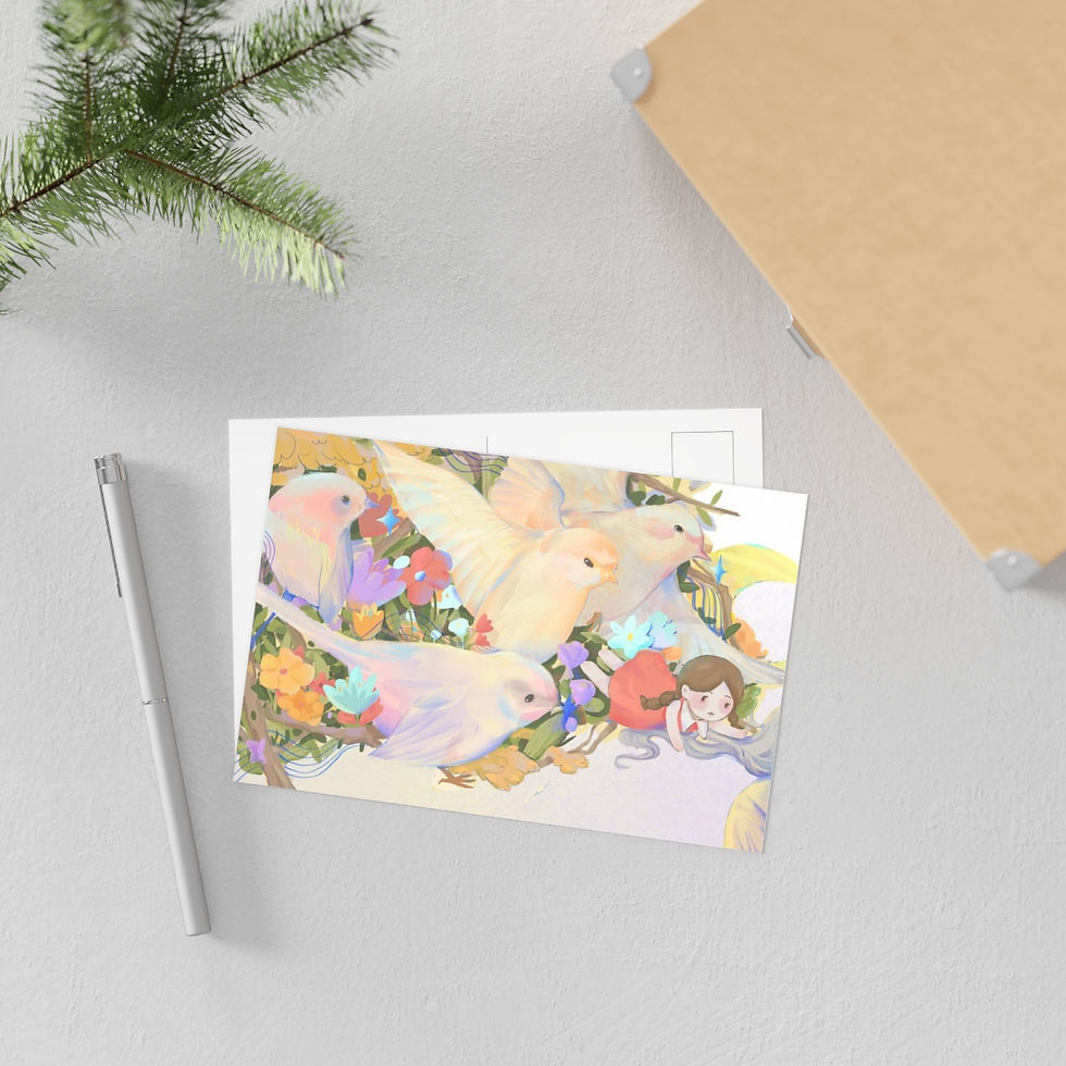 縮圖：Fine Art Postcards