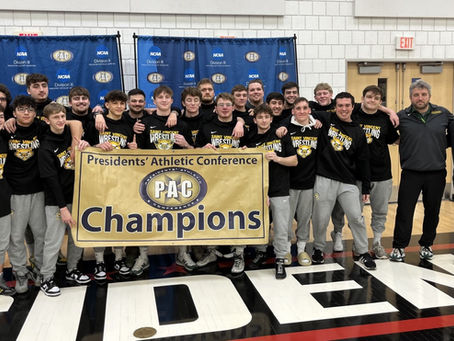 The new wrestling conference champions: Bearcats win first ever PAC wrestling championship