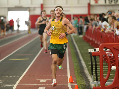 Bearcat runners spring to record heights: Patterson places nationally in mile race