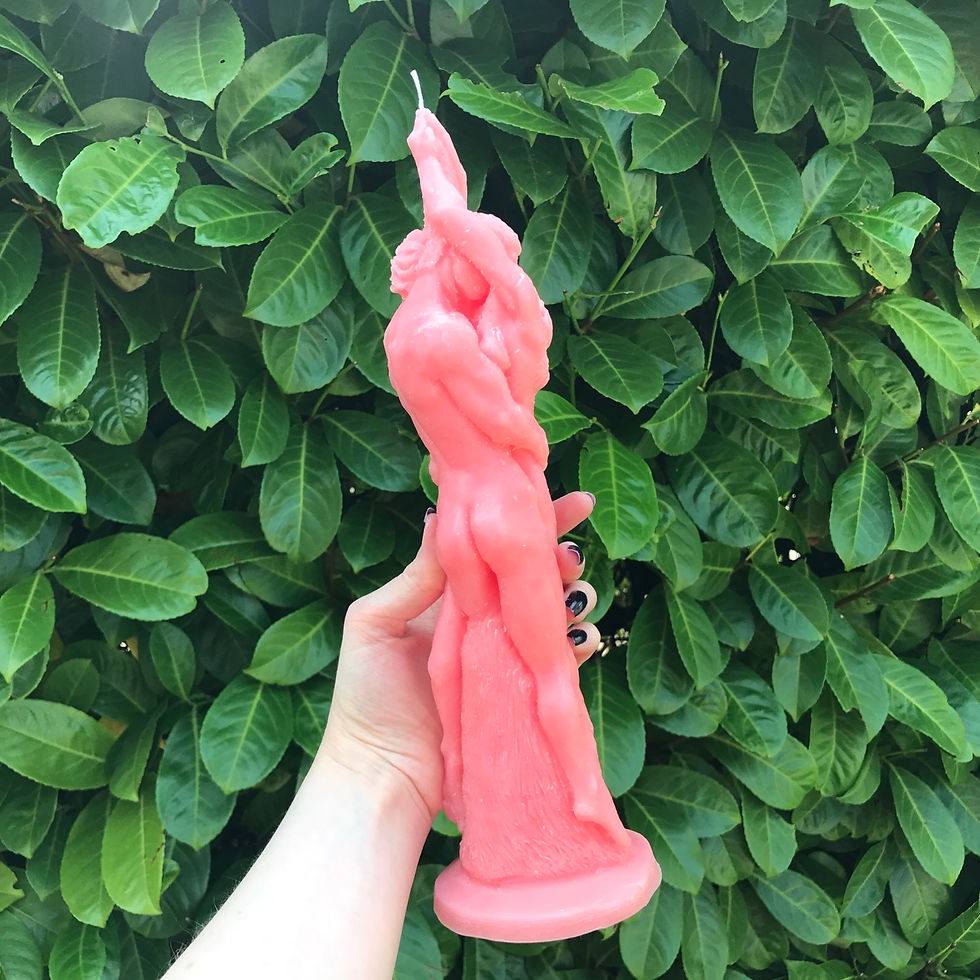 Thumbnail: Lovers Beeswax Candle