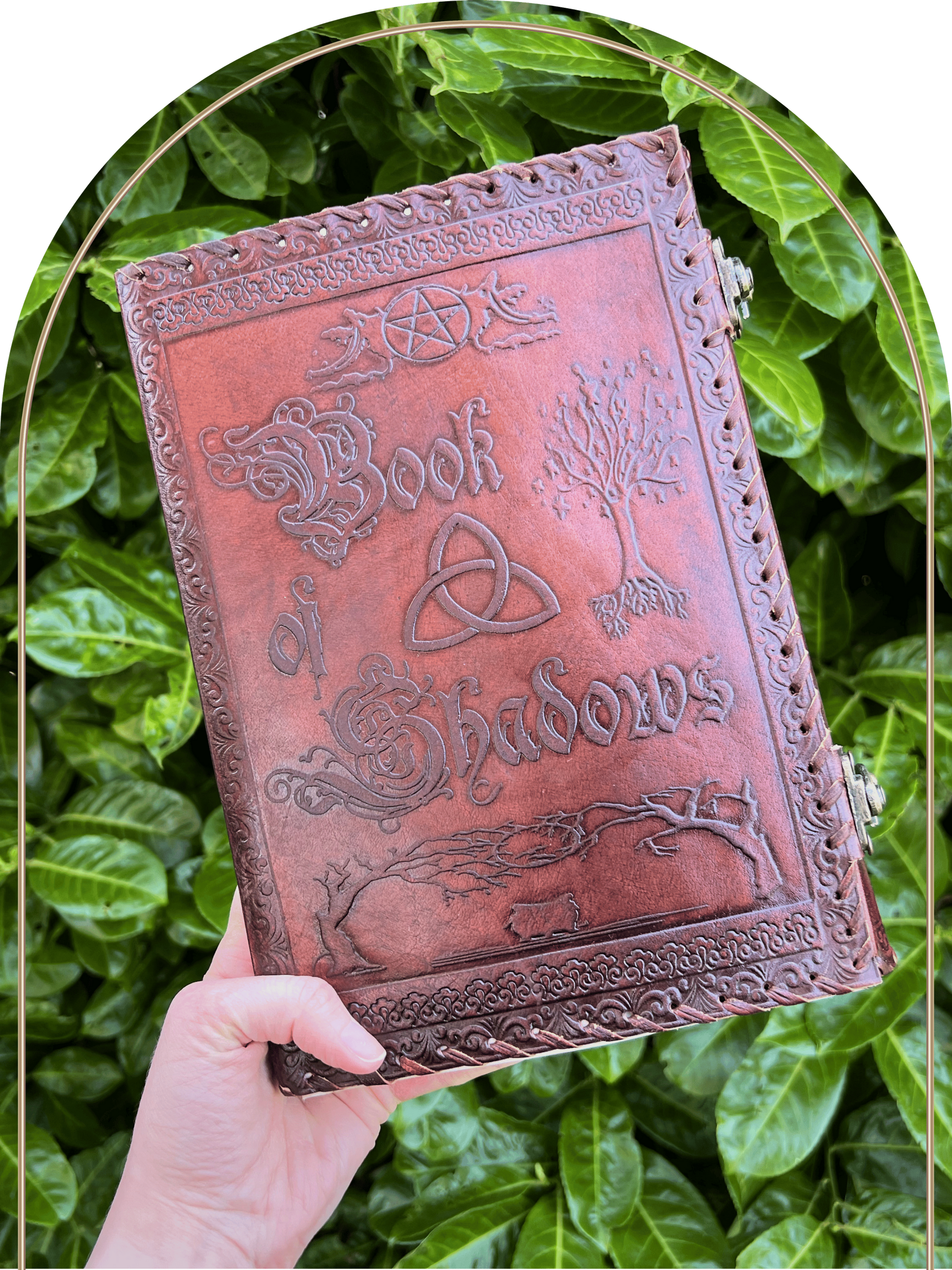 Large Leather Book of Shadows