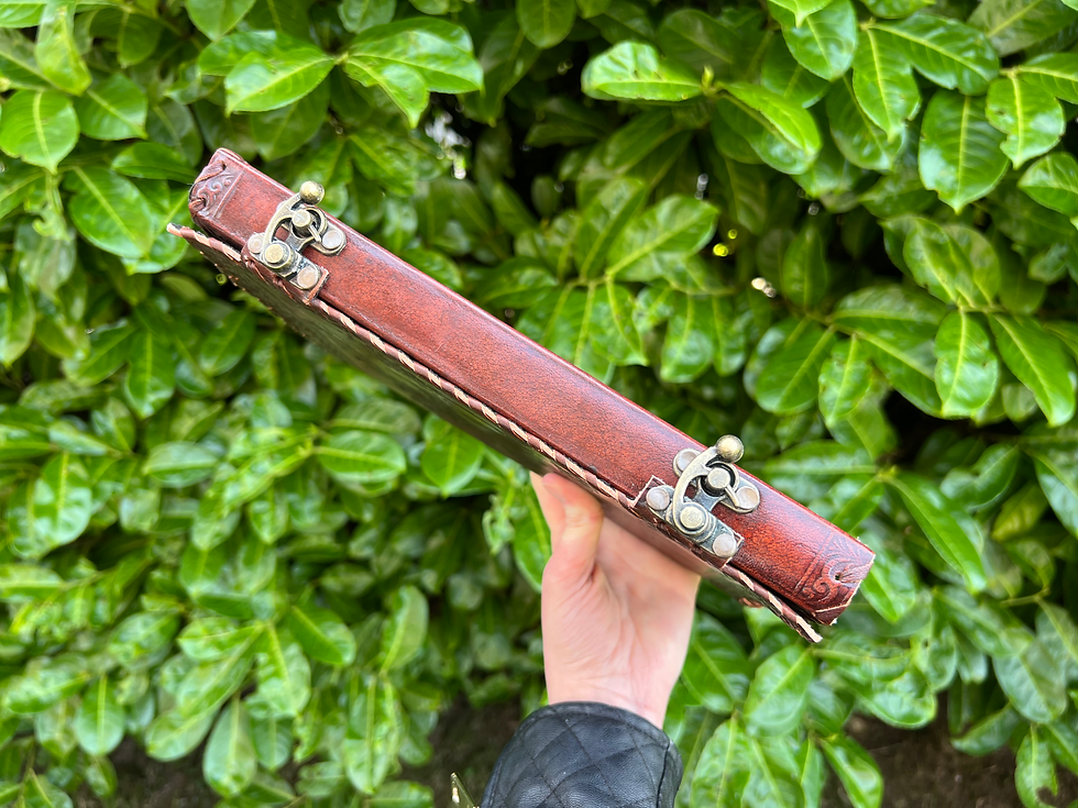 Thumbnail: Large Leather Book of Shadows