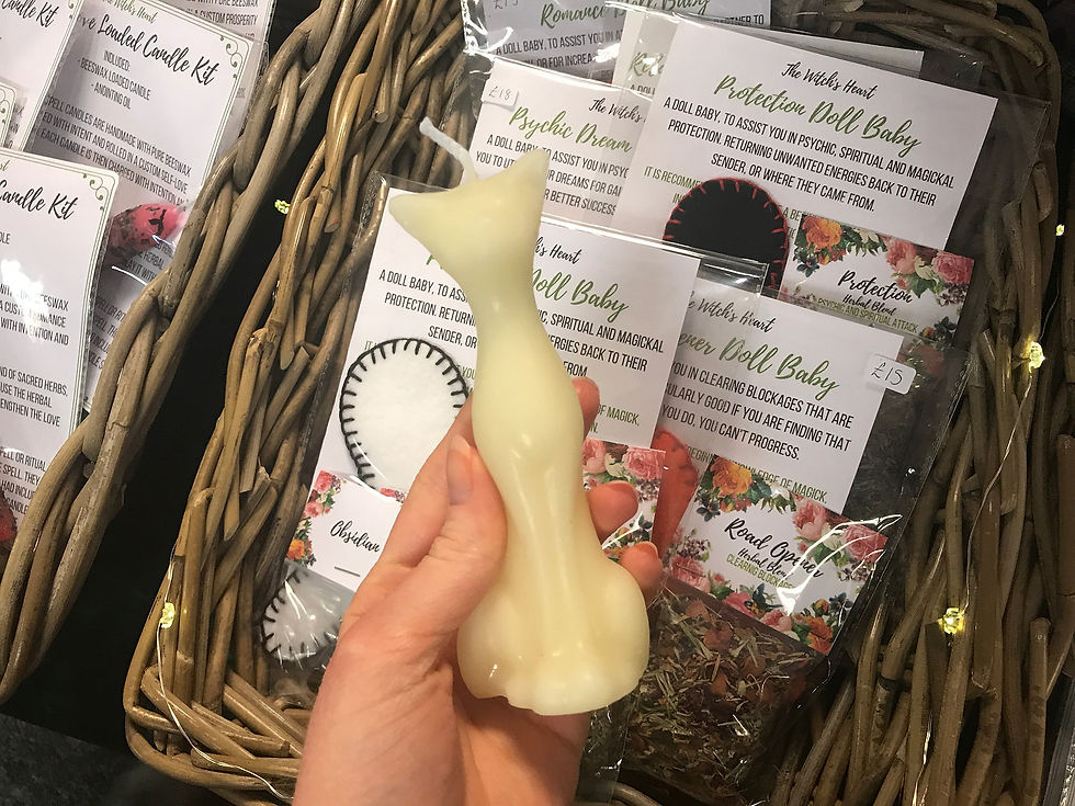 Thumbnail: Small Cat Beeswax Candle