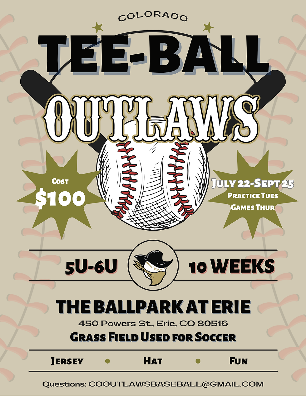 Tee Ball Registration