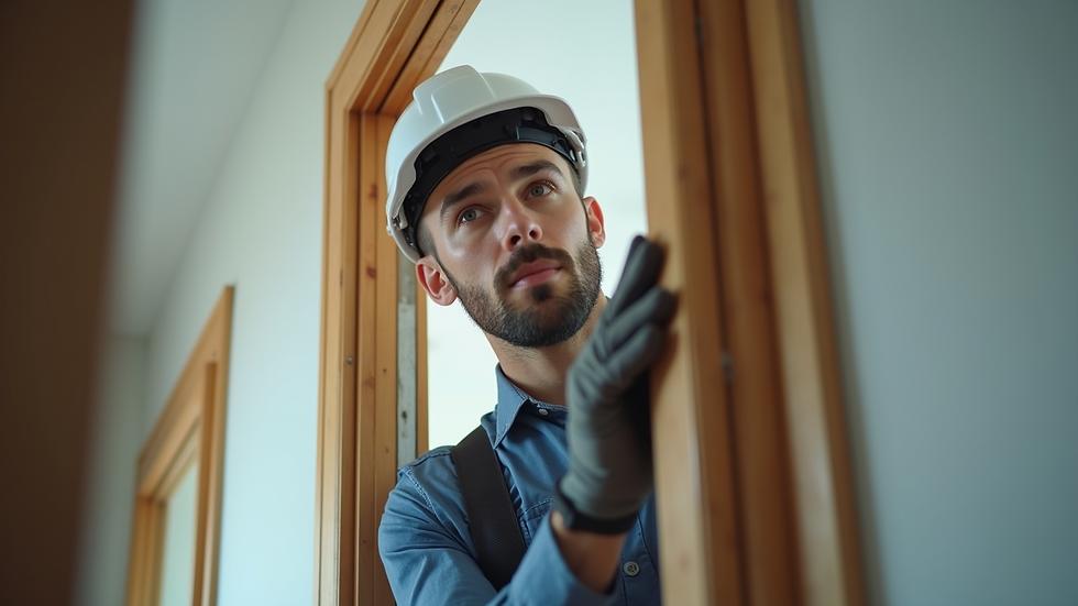 กรประตูแบบฝัง