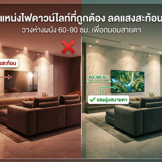 ตำแหน่งวาง ไฟดาวน์ไลท์
