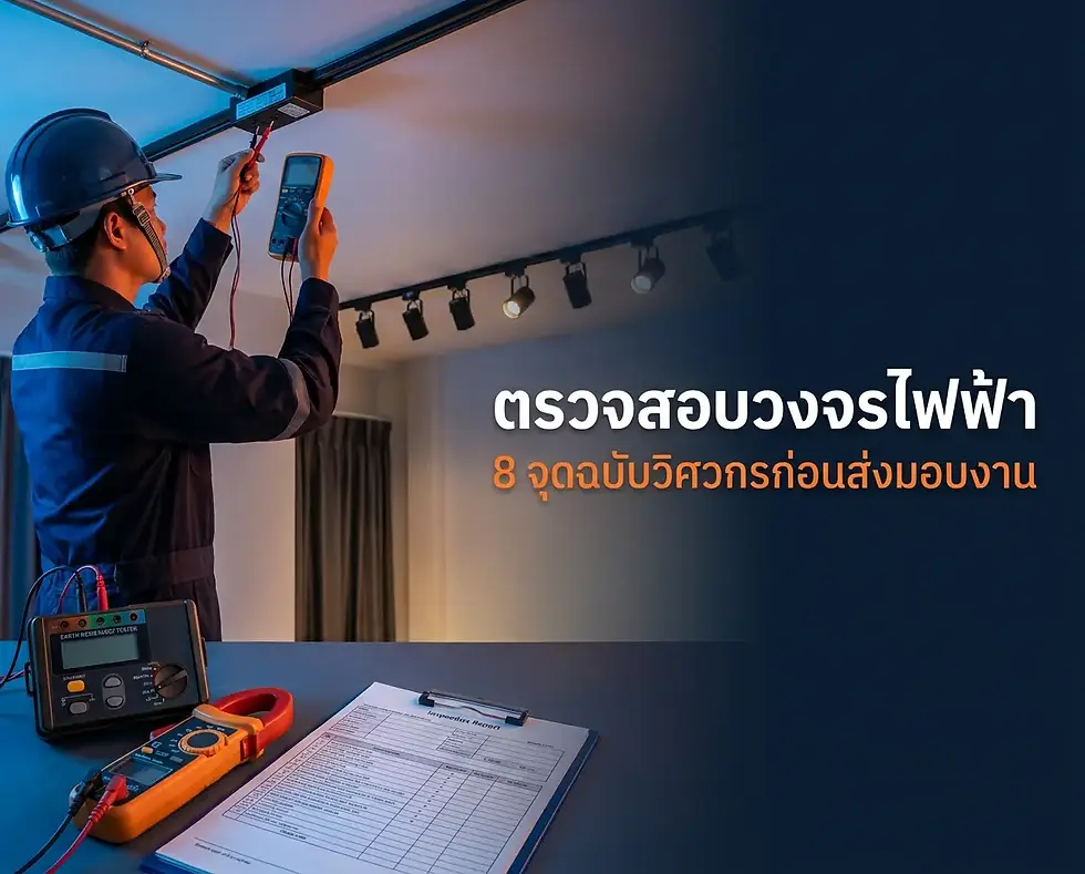 track light ตรวจสอบวงจรไฟฟ้า