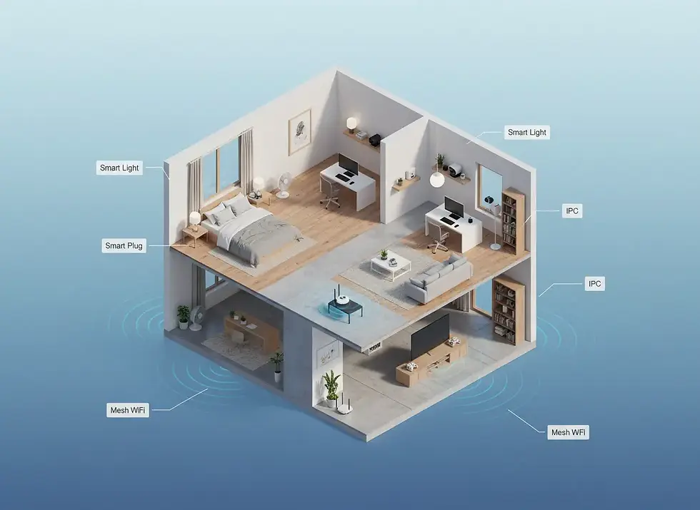 ระบบ สมาร์ท โฮม มีอะไรบ้าง