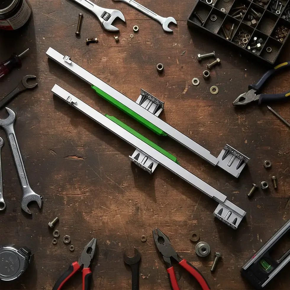 รางลิ้นชักรับใต้