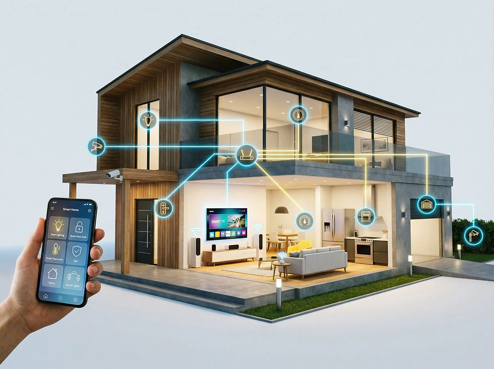 ระบบsmart home นวัตกรรม ใหม่