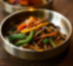 Japchae (Stegte Glasnudler / Stir fried glass noodle) 