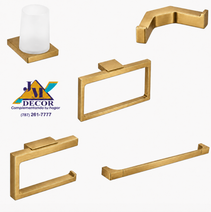 Miniatura: Set de accesorios para baño