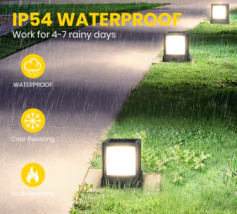 Miniatura: Cube LED Solar Lamp
