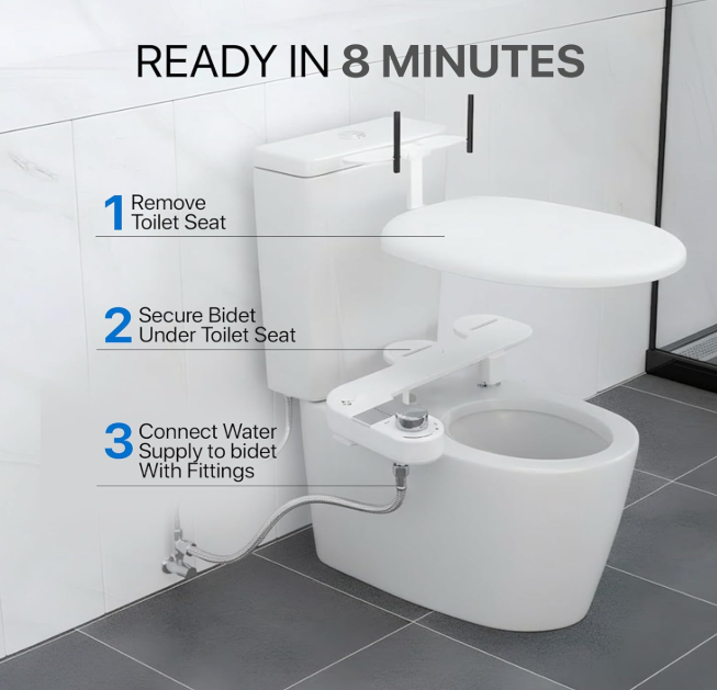 Miniatura: Accesorio de bidet para inodoro